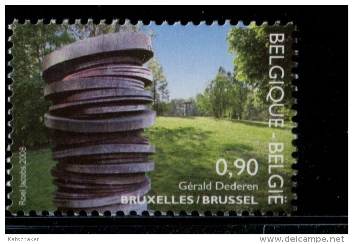 222 239 582 BELGIE POSTFRIS MINT NEVER HINGED POSTFRISCH EINWANDFREI OCB 3796 Beeldentuinen - Unused Stamps