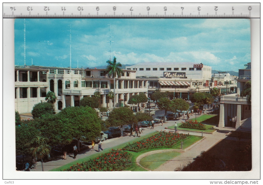 Jamaica, W. I. - Scene Showing West Public Buildings And Nathan's - Jamaïque