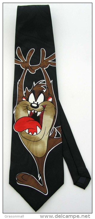 Taz Monster Tasmanian Devil Cartoon Looney Tunes Tie - Other & Unclassified