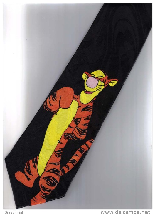 Tigger Winnie The Pooh Cartoon Novelty Fancy Neck Tie - Other & Unclassified