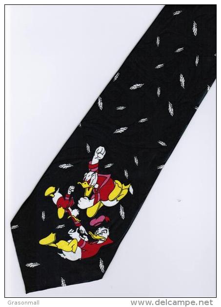 Donald Duck Disney Play Cartoon Novelty Fancy Neck Tie - Other & Unclassified