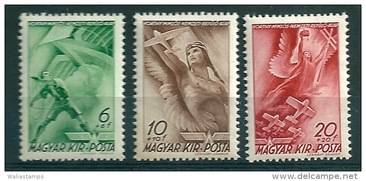 Hungary 1940 Air SG 658-660 MNH** - Unused Stamps