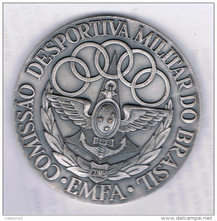 FICHAS - MEDALLAS // Token - Medal -Comision Deportiva Militar BRASIL 1979 - Professionals / Firms
