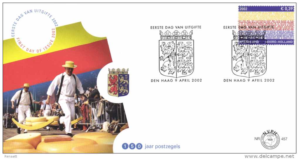 Netherlands 2002, Complete Set Of 12 FDC, Dutch Provinces, De 12 Provincies - FDC