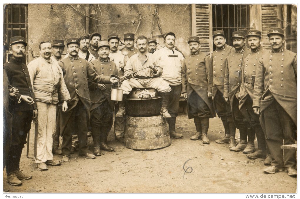 GAP (Hautes-alpes 05) - Militaires Du 112e Régiment D´Infanterie Territorial - Campagne De 1914. Carte-photo. - Gap