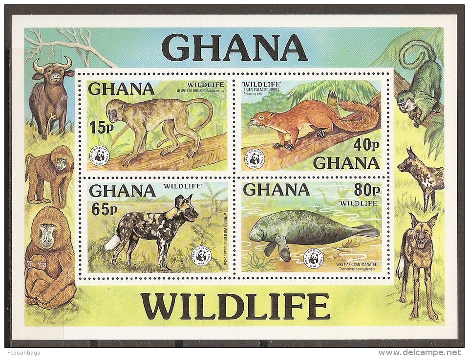 MEDIO AMBIENTE - GHANA 1977 - Yvert #H69 - MNH ** - Protection De L'environnement & Climat