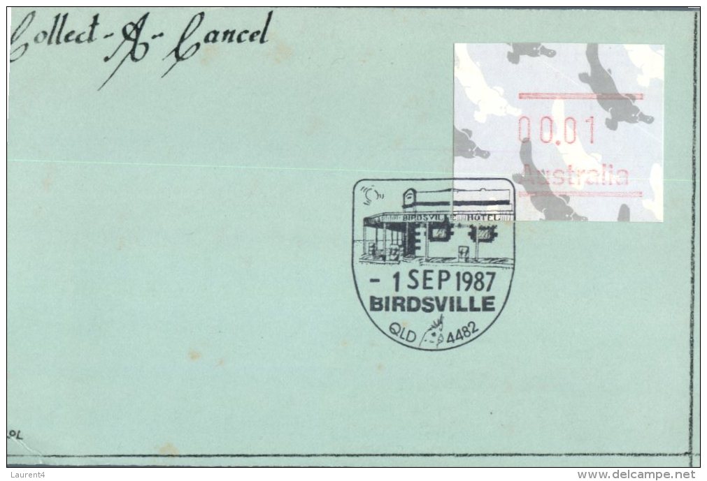 (999) Australia - Collect A Cancel - 00.01 Cent - Birdsville - Autres & Non Classés