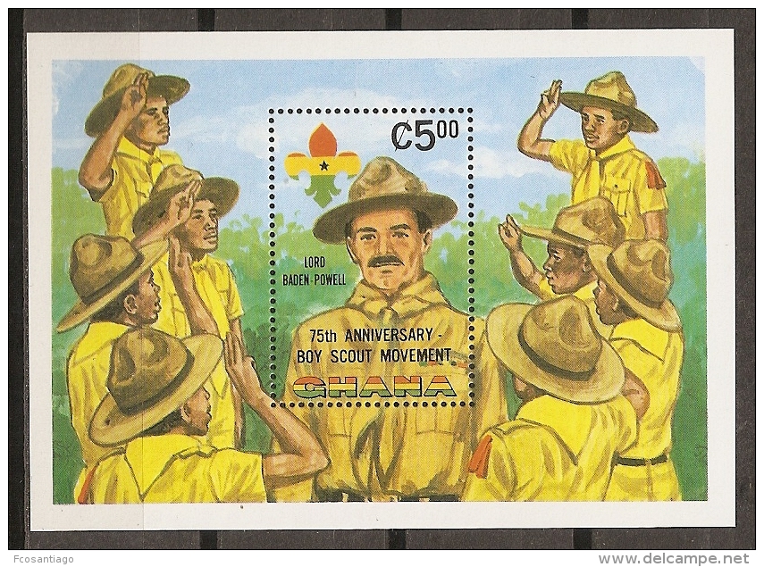 SCOUTS - GHANA 1982 - Yvert #H94 - MNH ** - Otros & Sin Clasificación