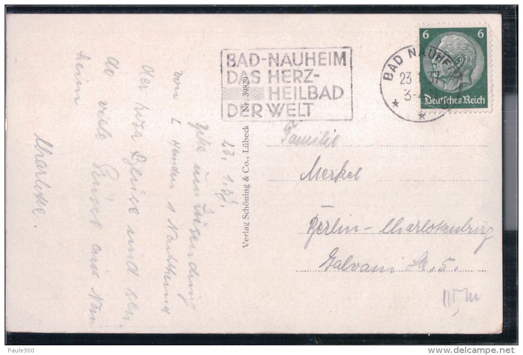 Bad Nauheim - Mehrbildkarte 1937 - Bad Nauheim