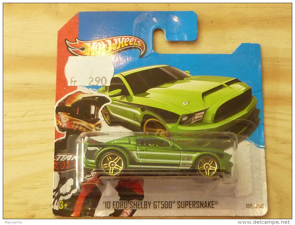 Hot Wheels 155, Ford Mustang Shelby GT500 Super Snake, 2010 - Autres & Non Classés