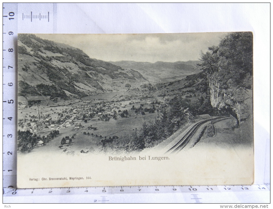 CPA Précurseur - SUISSE - Brünigbahn Bei Lungern - Lungern