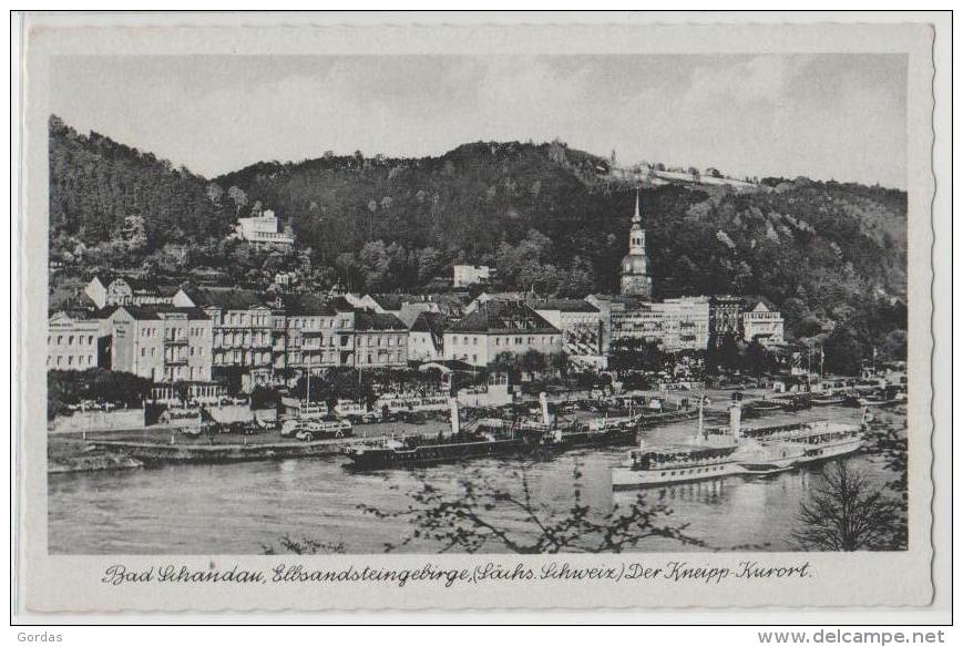 Germany - Bad Schandau - Elbsandsteingebirge - Bad Schandau