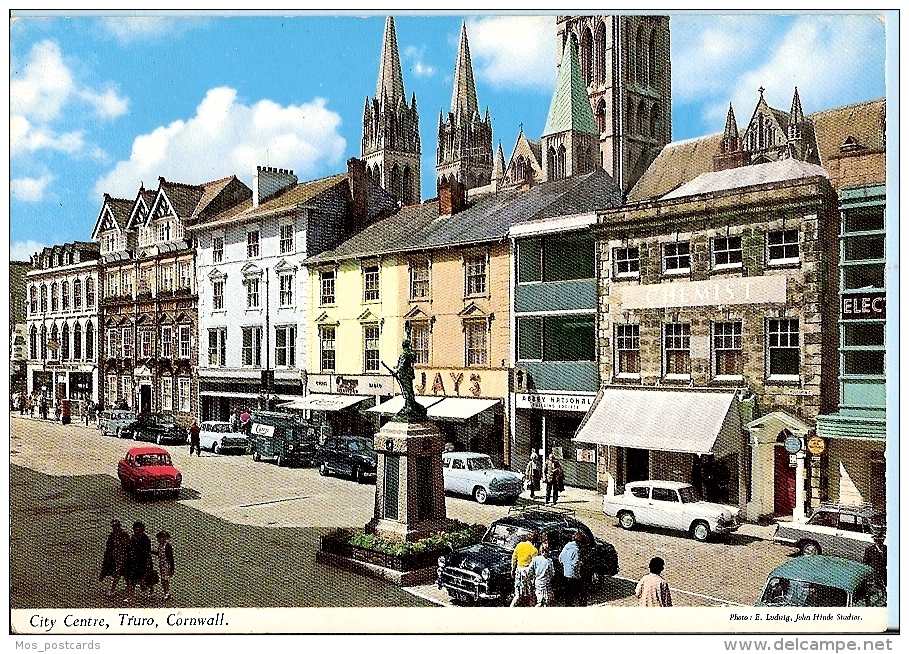 Cornwall Postcard - City Centre, Truro    LC1839 - Other & Unclassified