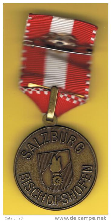 FICHAS - MEDALLAS // Token - Medal -  Bischfshofen AUSTRIA 1989 Con Cinta - Professionnels / De Société