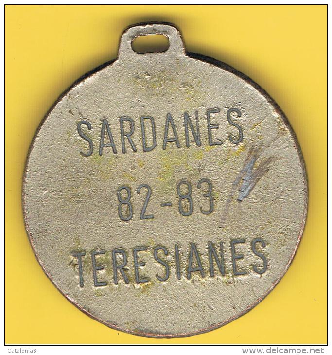 FICHAS - MEDALLAS // Token - Medal -  SARDANES TERESIANES 1982/83 - Professionali/Di Società