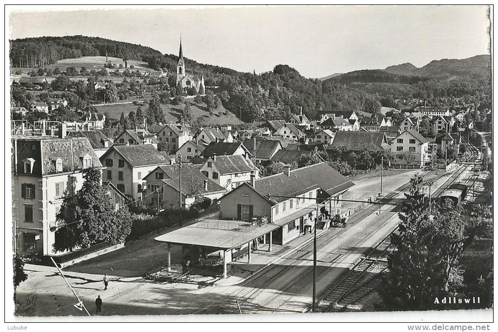 Adliswil - Bahnhofsgelände             1948 - Adliswil