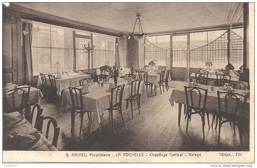 LA ROCHELLE - 17 - Hotel FOURNIER - La Salle à Manger - Meilleur Prix - 260613 - La Rochelle