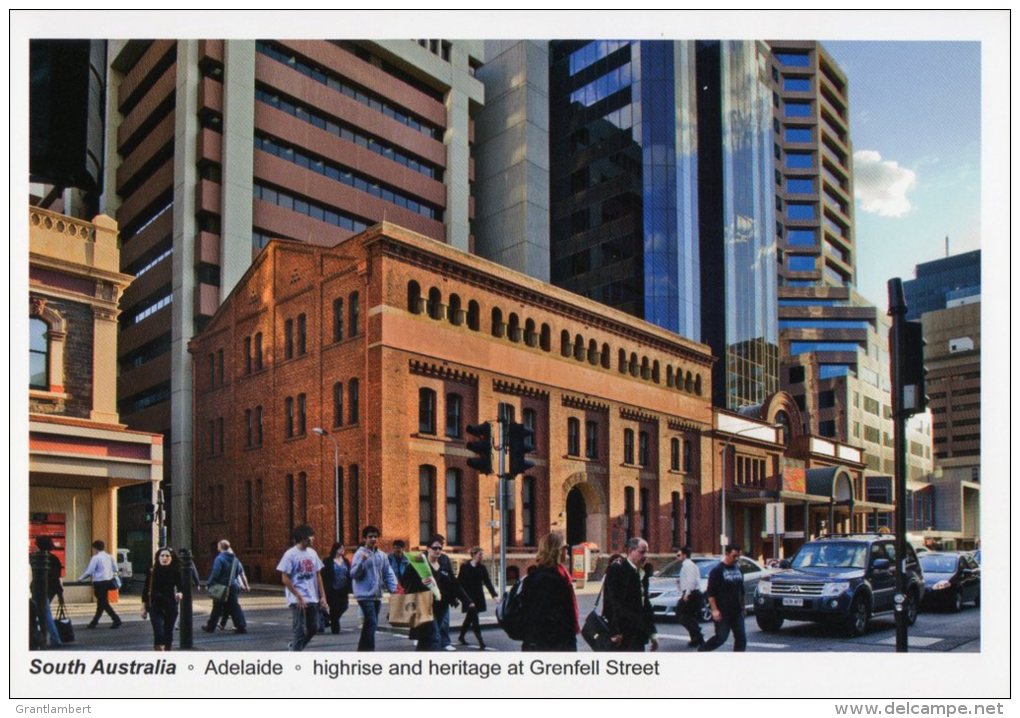 Highrise And Heritage At Grenfell Street, South Australia - Gottschalk Unused - Adelaide