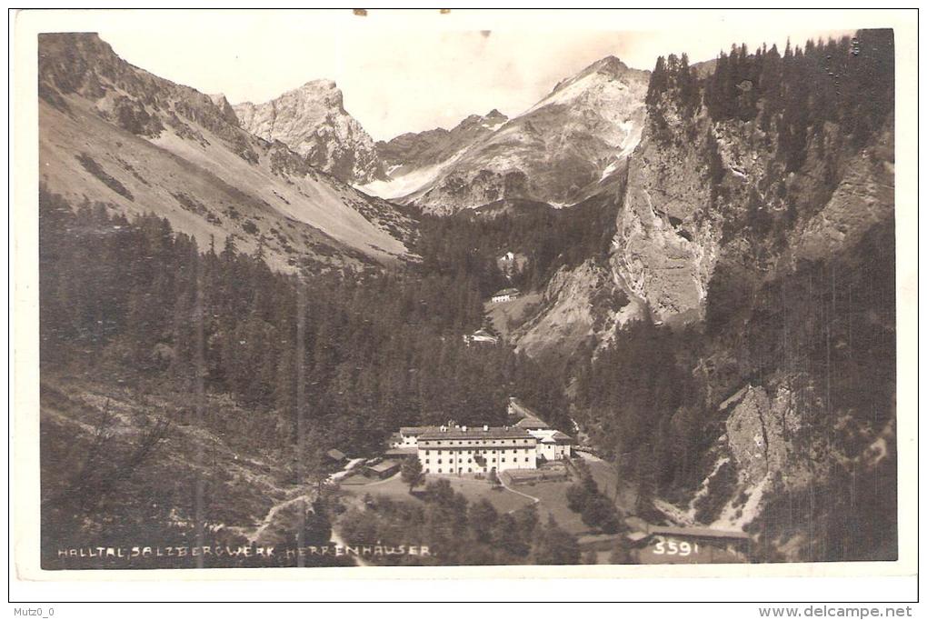 AK 657  Halltal , Salzbergwerk - Herrenhäuser / Hall In Tirol Um 1928 - Hall In Tirol