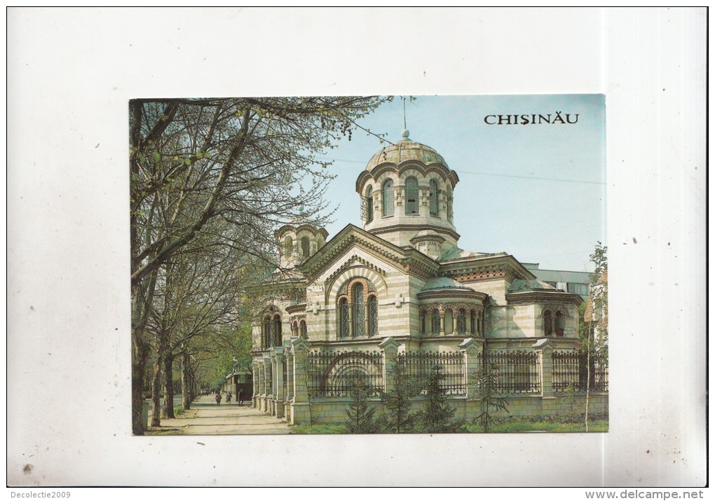 ZS38145 Biserica Greceasca    Chisinau     2 Scans - Moldavie