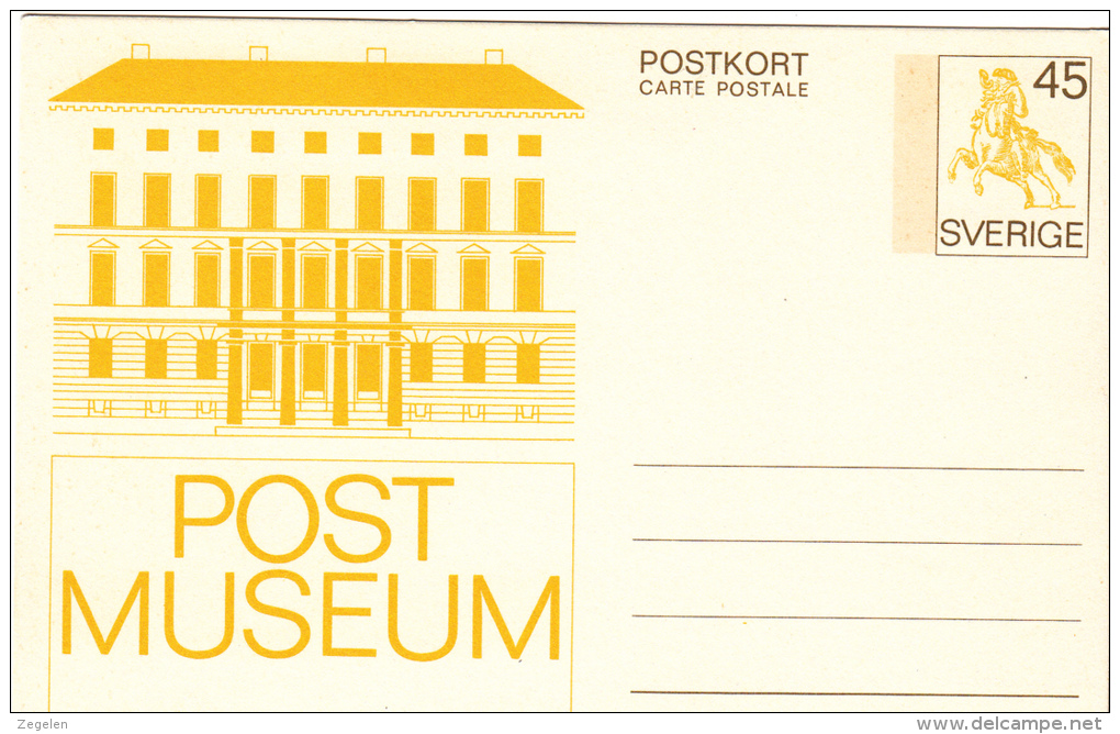Zweden Postkaart P89 Cat. 1.75 Euro - Entiers Postaux
