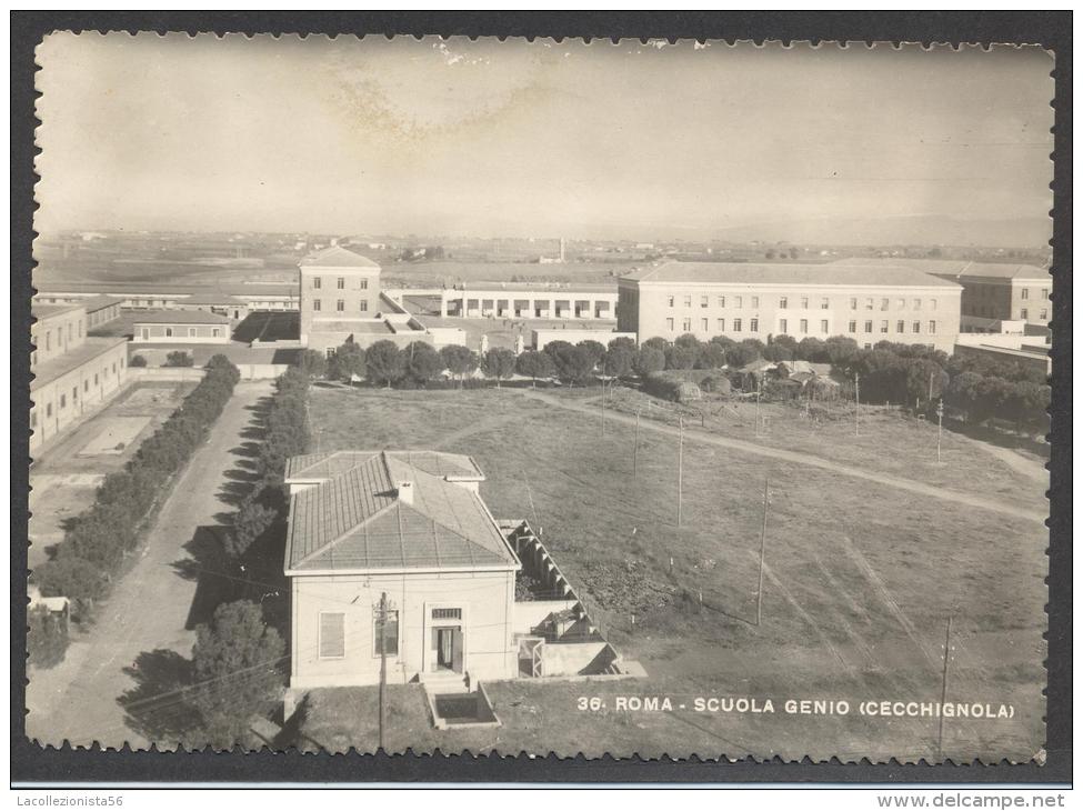 4610-ROMA-SCUOLA GENIO-CECCHIGNOLA-1952-FG - Education, Schools And Universities