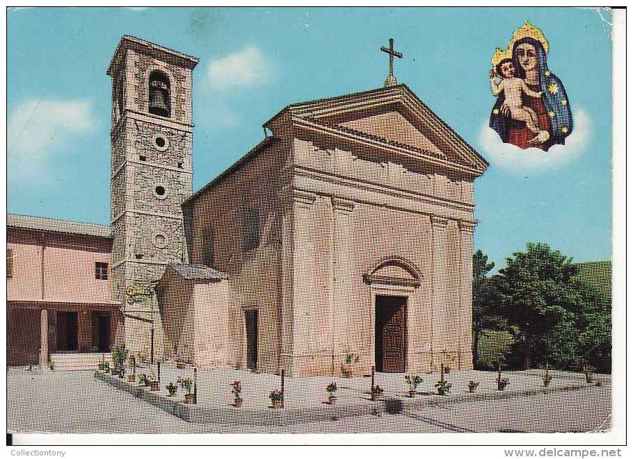 Avezzano - Santuario Maria SS. Di Pietraquaria - PP. Cappuccini - Formato Grande -  Viaggiata 1970 - Avezzano