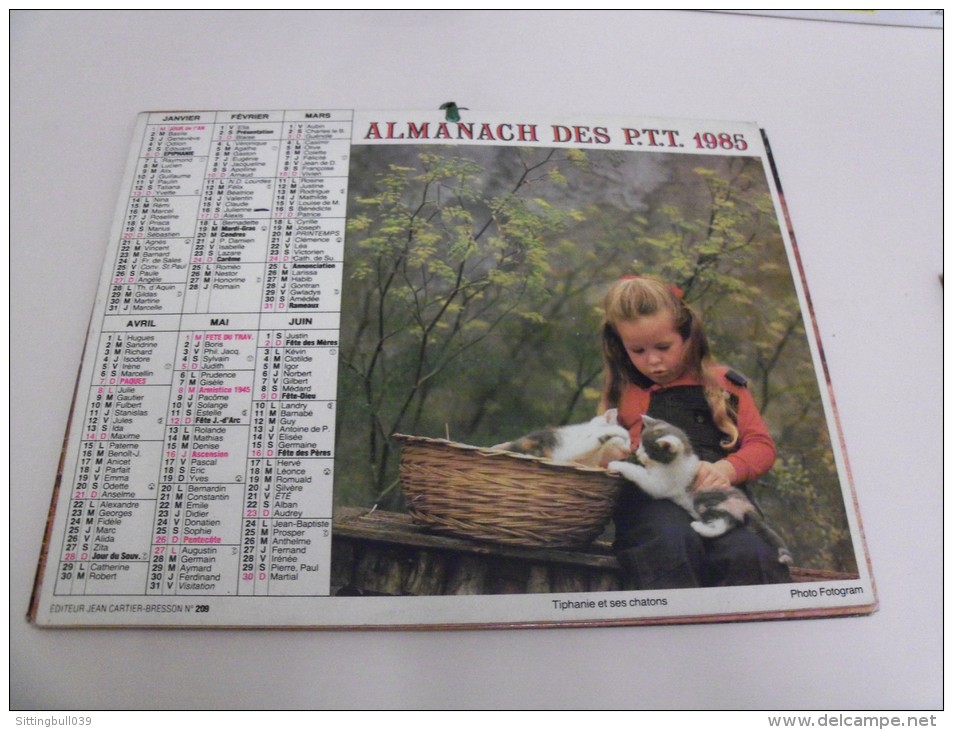 LOT de 57 Almanachs. Calendriers des Années 1970 aux Années 90. Oberthur. Lavigne. Oller. Cartier-Bresson. Eyrelle. ....