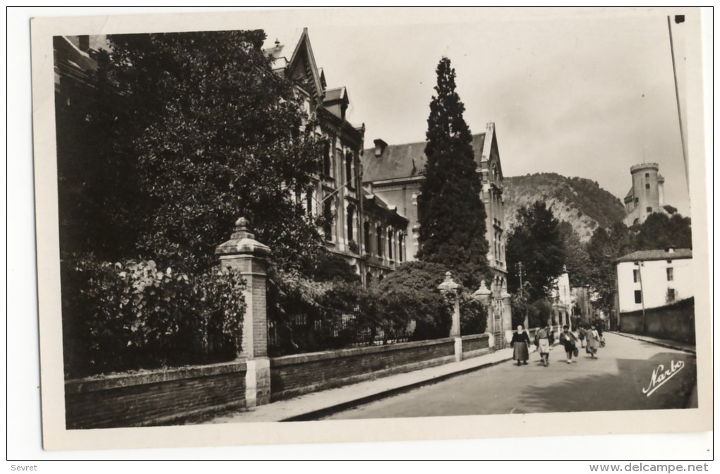 09  -  FOIX. - Le Lycée De Jeunes Filles. Les Tours.  CPSM - Foix