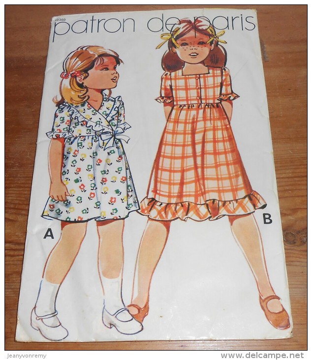 Patron De Paris. Robes Enfant. - Mode