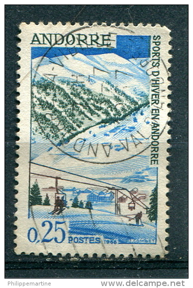 Andorre 1966 - YT 175 (o) Sur Fragment - Usados