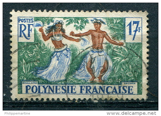 Polynésie Française 1958-60 - YT 10 (o) Sur Fragment - Used Stamps