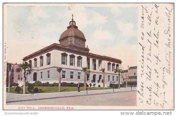 Florida Jacksonville City Hall 1906 - Jacksonville