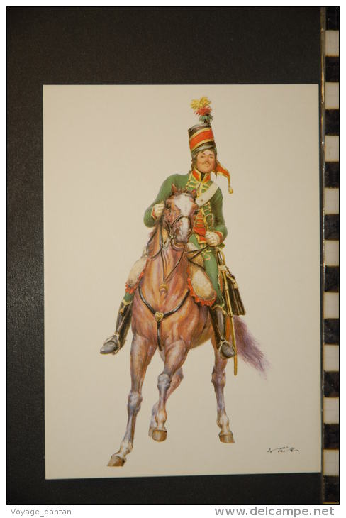 CP, Illustration, Militaria, Uniformes, W Tritt, Republique Helvetique Jager Zu Pferd 1803 - Autres & Non Classés