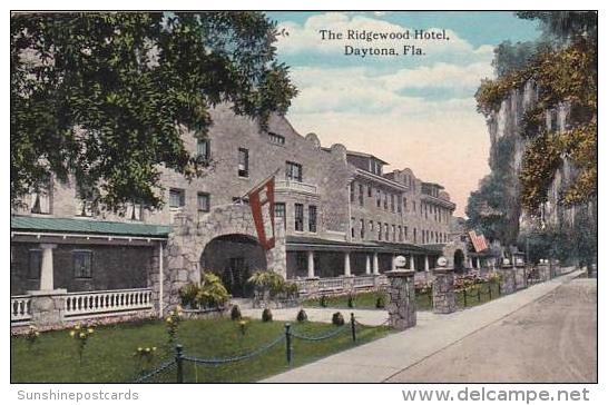 Florida Daytona Ridgewood Hotel 1918 - Daytona