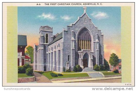 North Carolina Asheville The First Christian Church - Asheville