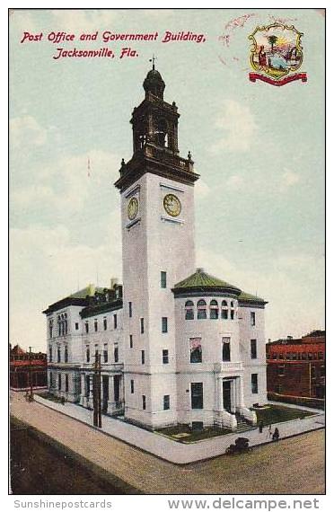 Florida Jacksonville Post Office &amp;amp  Government Building - Jacksonville