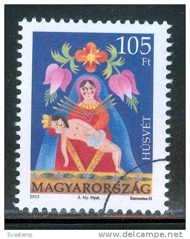 HUNGARY-2012. SPECIMEN - Easter - Used Stamps