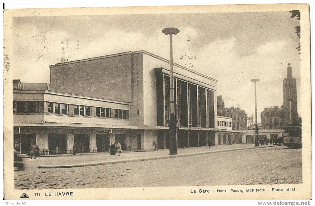 Le Havre La Gare Henri Pacon Architecte - Station