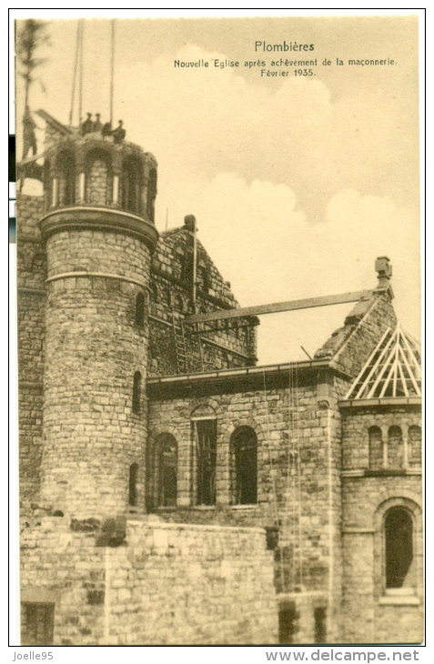 Plombieres - Blieberg - Bleyberg -  Noevelle Eglise - Ferier - Kerk - Ongelopen - 1935 - Plombières