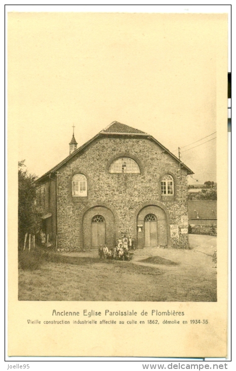 Plombieres - Blieberg - Bleyberg - Ancienne Eglise Paroissiale - Kerk - Ongelopen - 1935 - Plombières