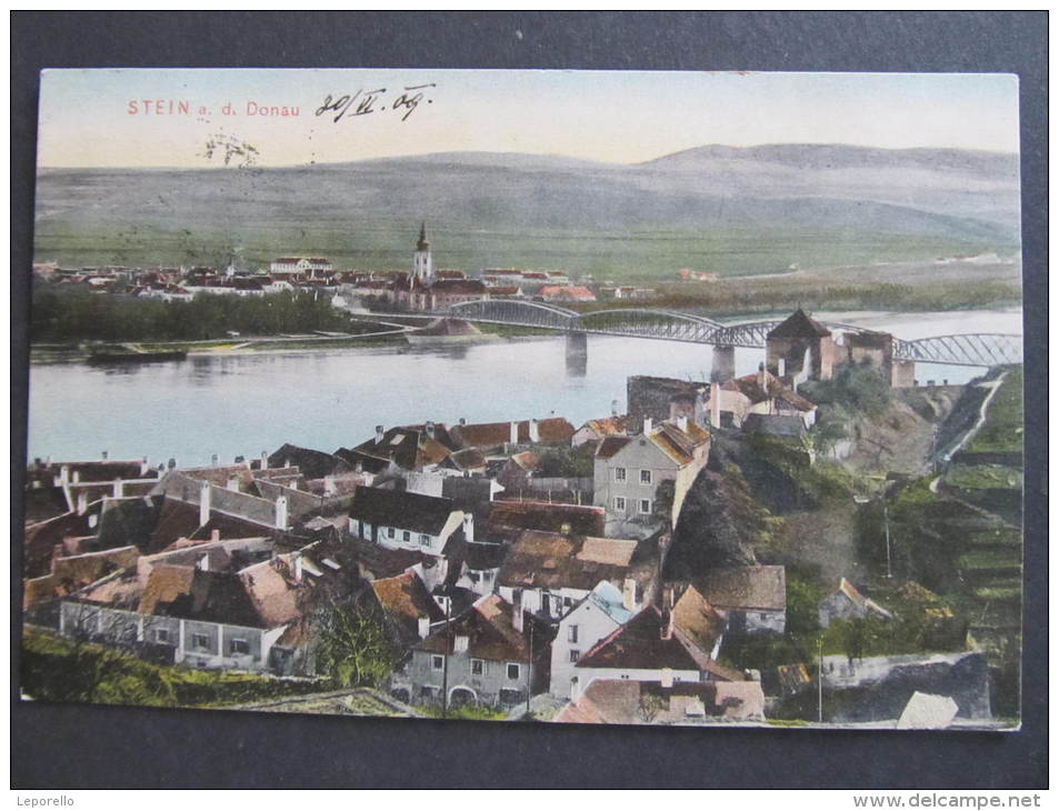 AK STEIN A.d.Donau B.Krems 1909  //  D*8173 - Krems An Der Donau