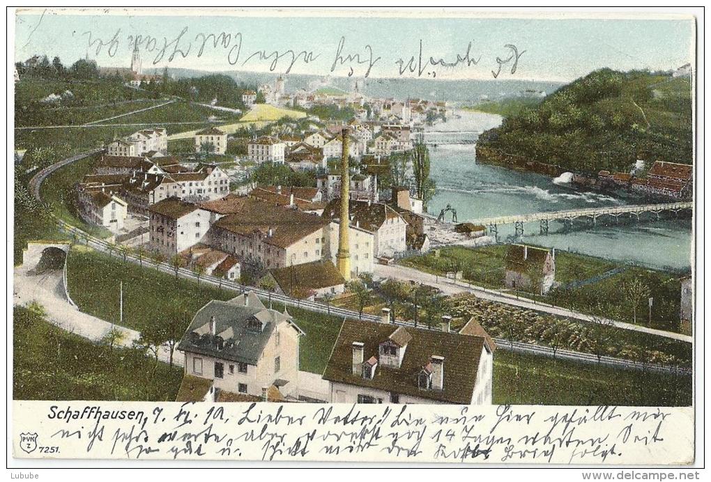 Schaffhausen - Industriegelände            1912 - Sonstige & Ohne Zuordnung