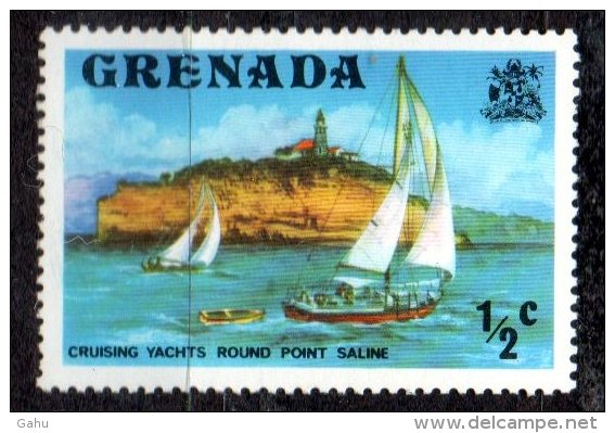 Grenade ; Grenada ; 1973 ;n° Y: 475 ;N** ;" Point Saline " ;cote Y : E - Grenada (...-1974)