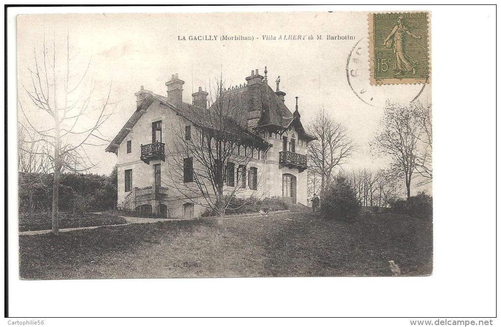 56 - LA GACILLY -  Villa Albert ( à M. Barbotin) - La Gacilly