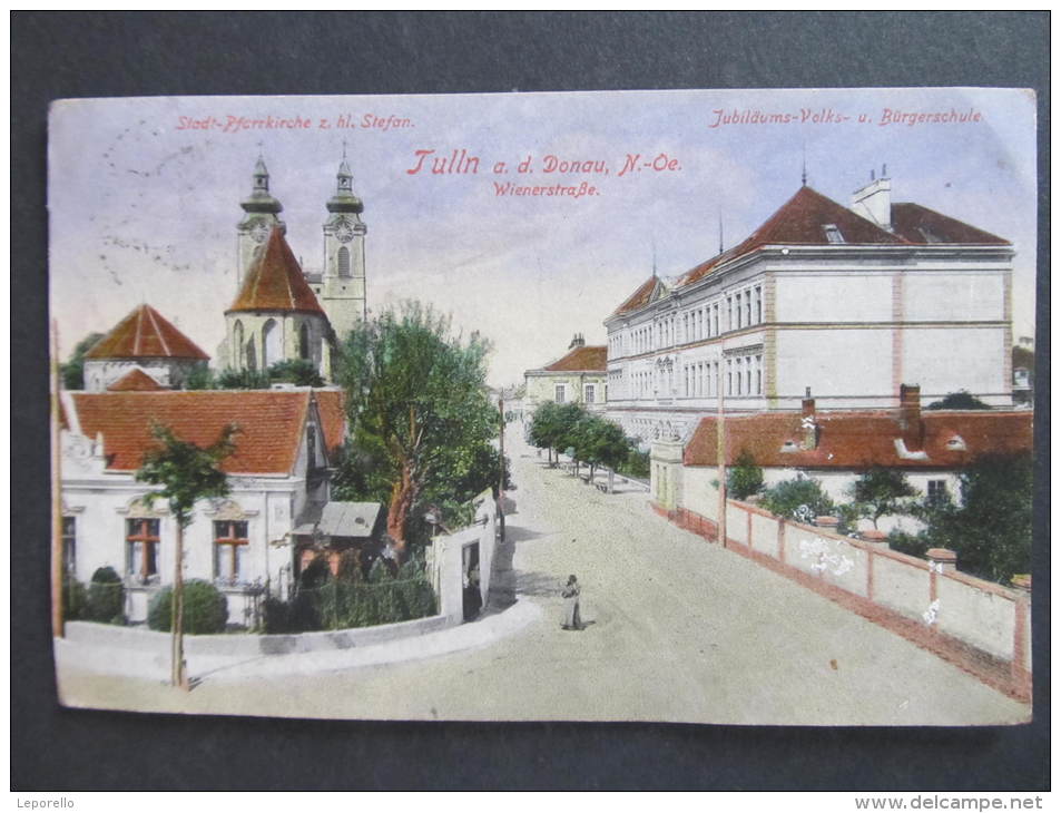 AK TULLN Wienerstrasse 1918 //  D*8208 - Tulln