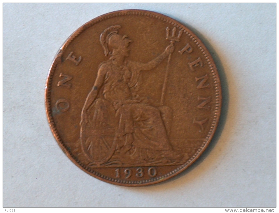 Grande-Bretagne 1 Penny 1930 - D. 1 Penny