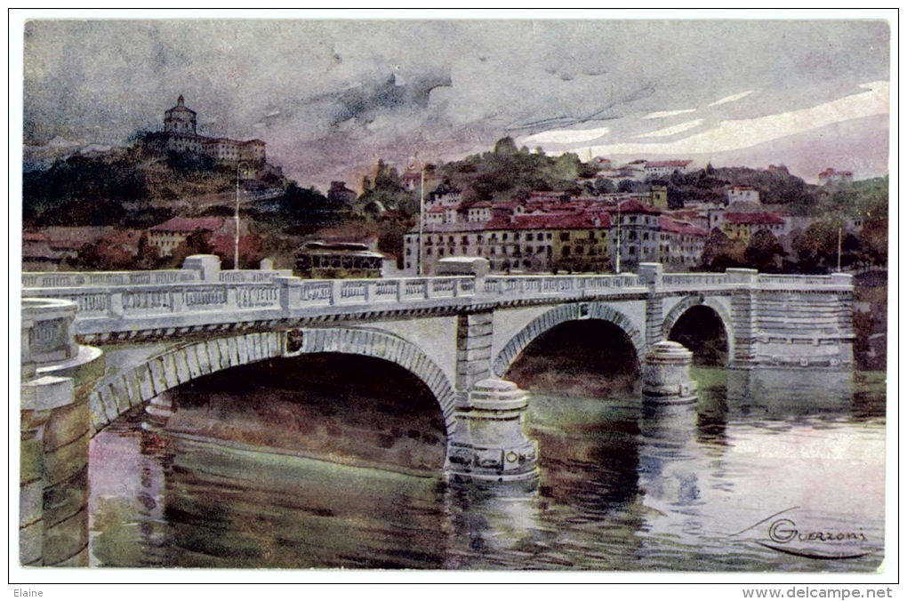 Ponte Nuovo Umberto -  Artist Signed G. Guerzoni - Bridges