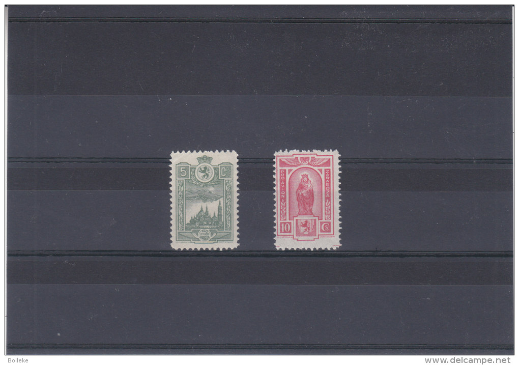 Madonnes - Espagne - Zaragossa - 2 Timbres ** - MNH - Zwangszuschlags Briefmarken - Carlisten