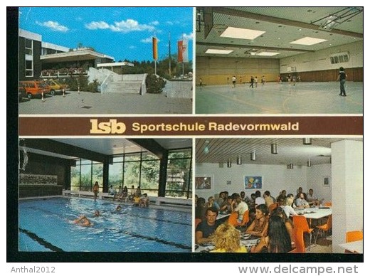 Radevormwald Sportschule LSB MB Schwimmbad Sporthalle PKW 11.8.1994 - Radevormwald